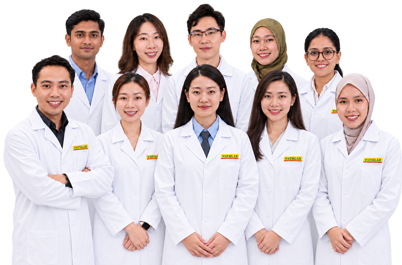 Pathlab medical professionals Diverse_PATHLAB_Medical_Team_Portrait.png