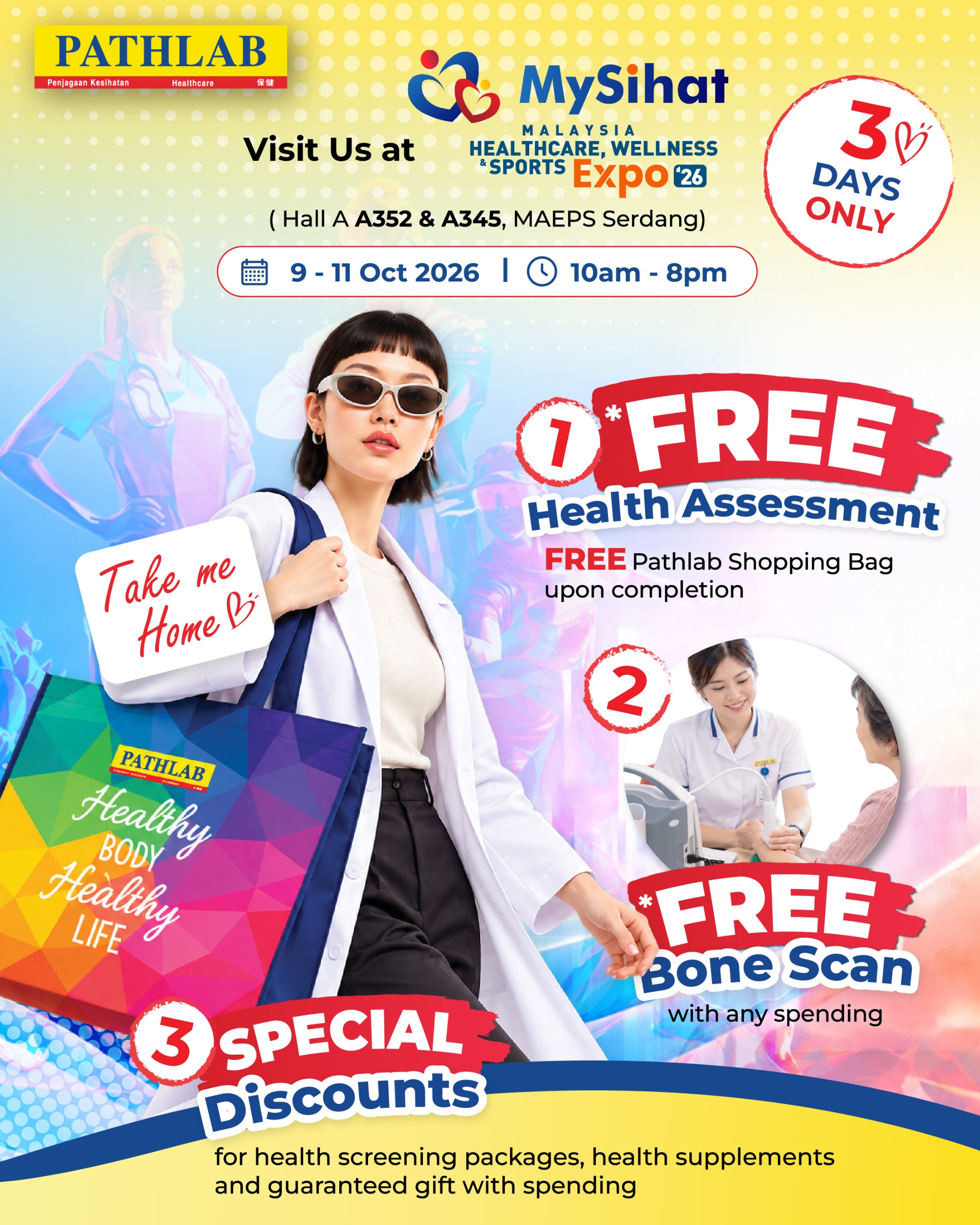 Pathlab @MySihat Expo 2026 (9-11 Oct 2026)