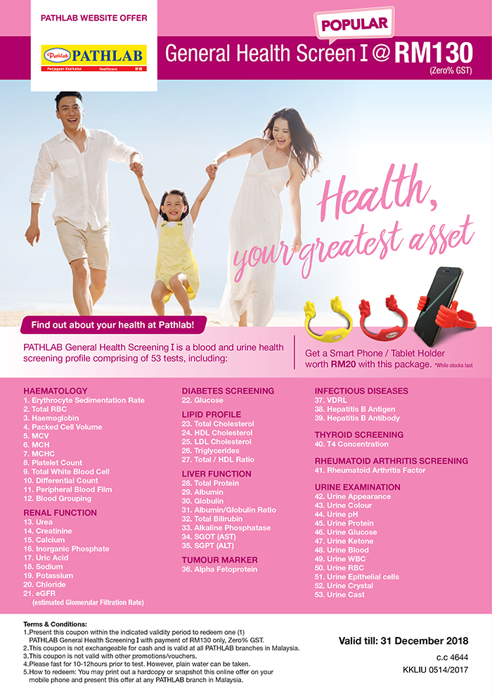 best health screening package in malaysia